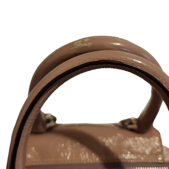 Coach handbag purse petite small designer bag Ashley signature - Picture 8 of 11